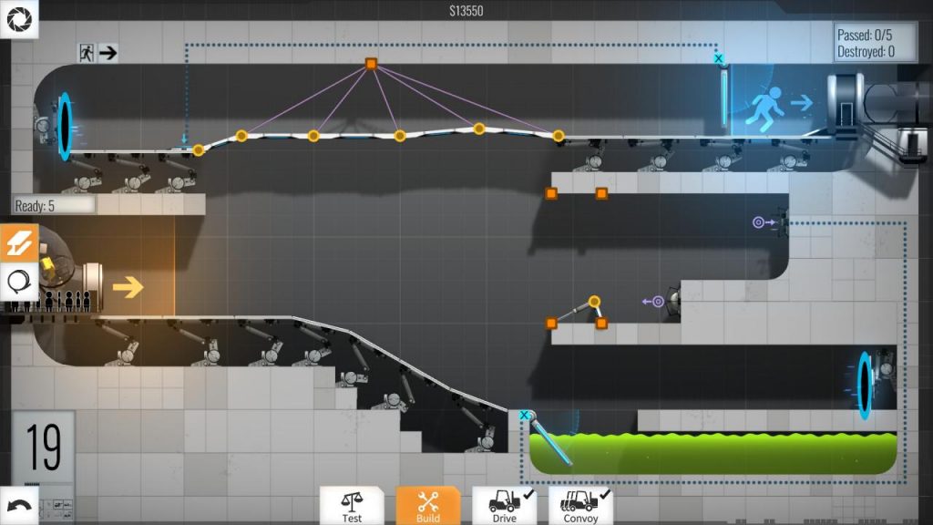 portal bridge constructor level 22