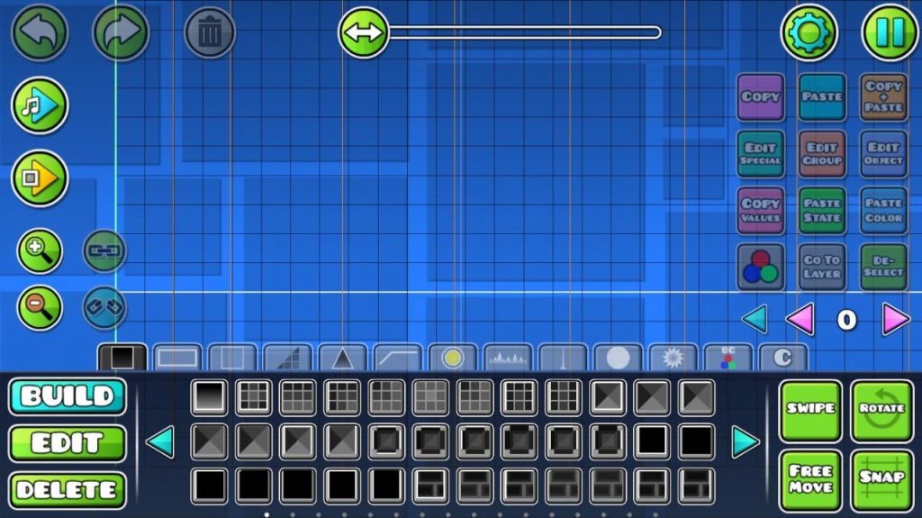 geometry dash online level browser