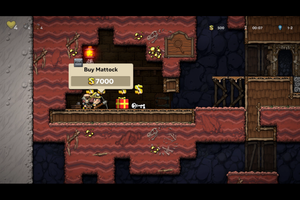 spelunky 2 shopkeeper