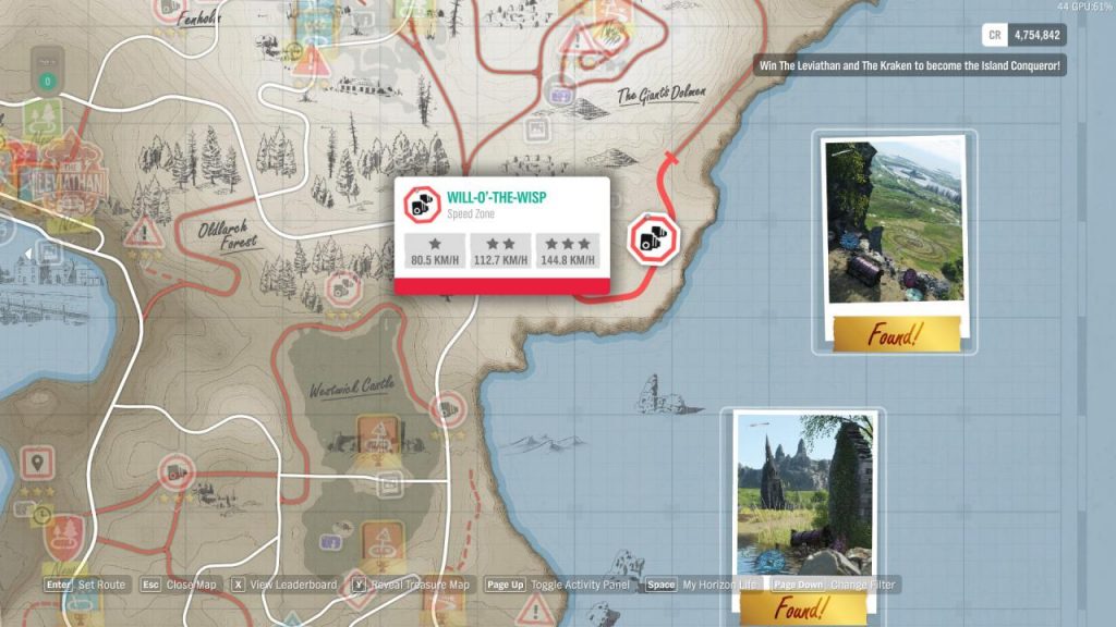 Forza horizon 4 treasure map как включить