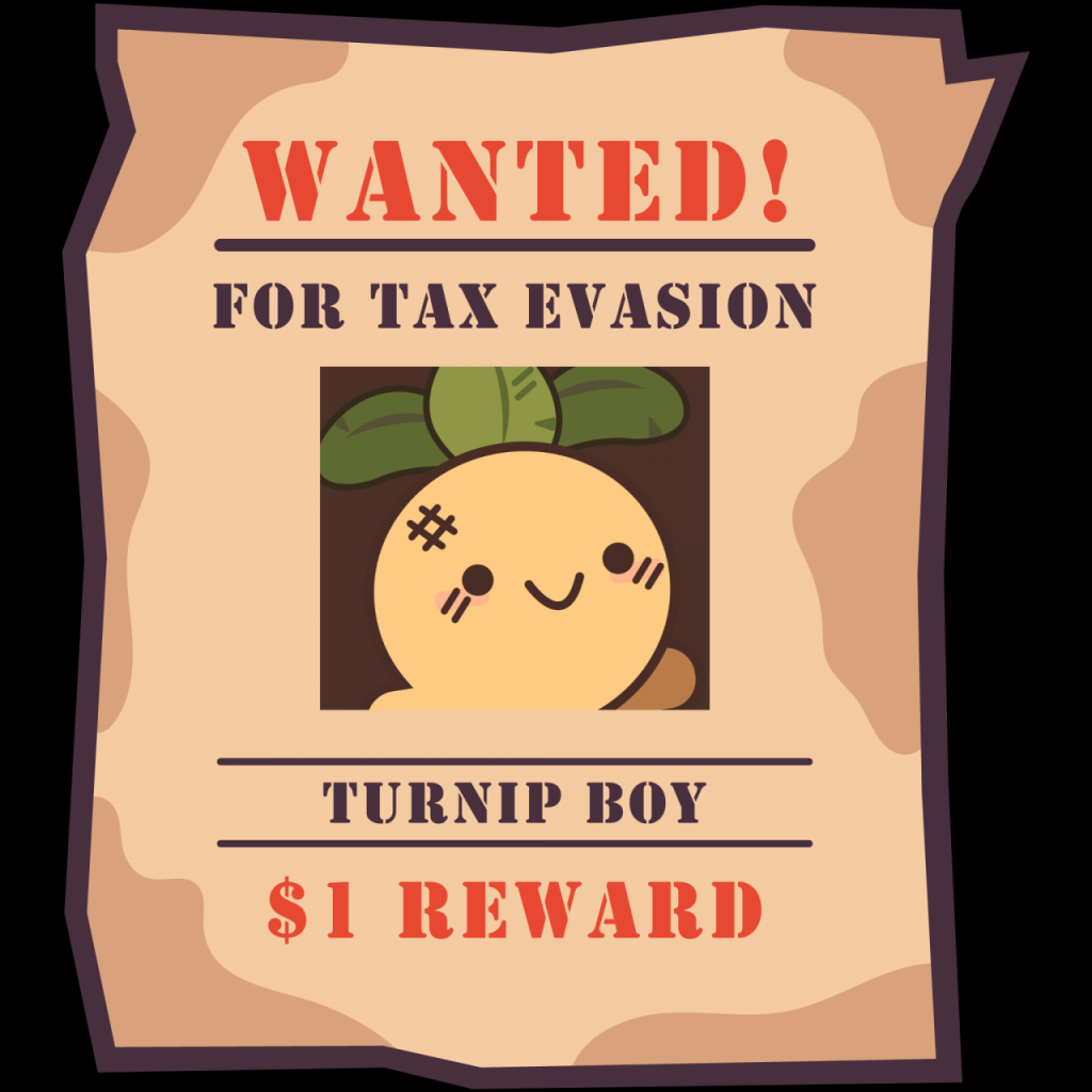 turnip boy commits tax evasion wallpaper