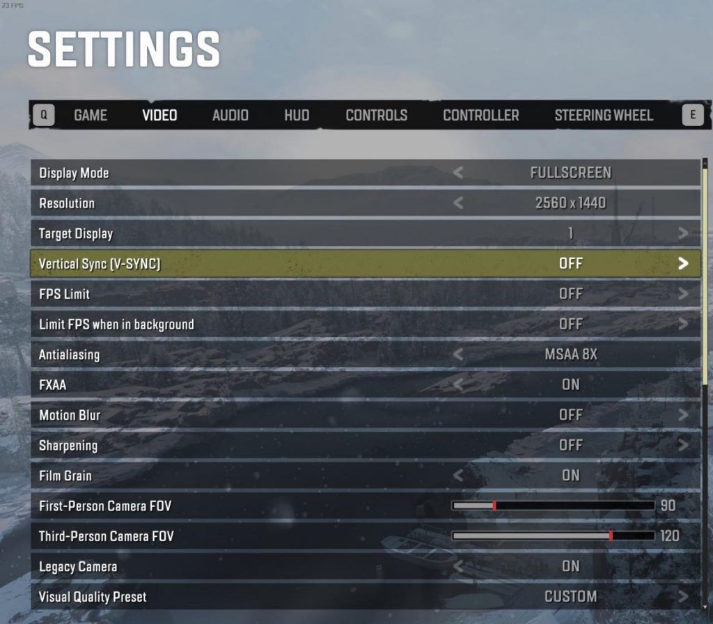 SnowRunner How to Boost Your FPS (Controls Setting) GamePretty