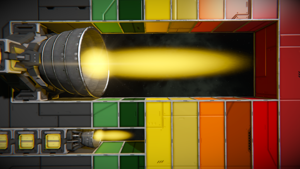 Space Engineers Thruster Damage Range GamePretty