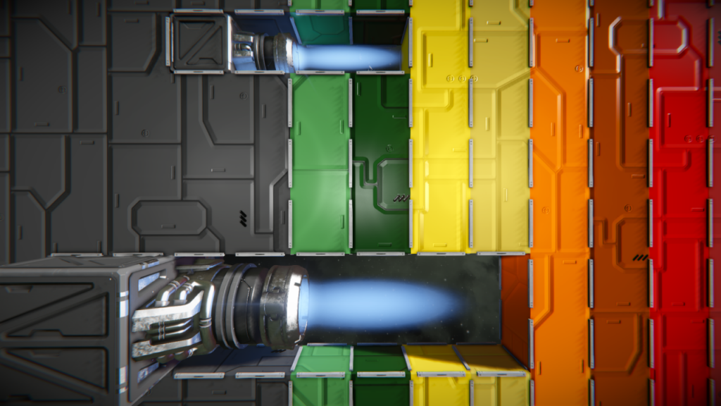 Space Engineers Thruster Damage Range GamePretty