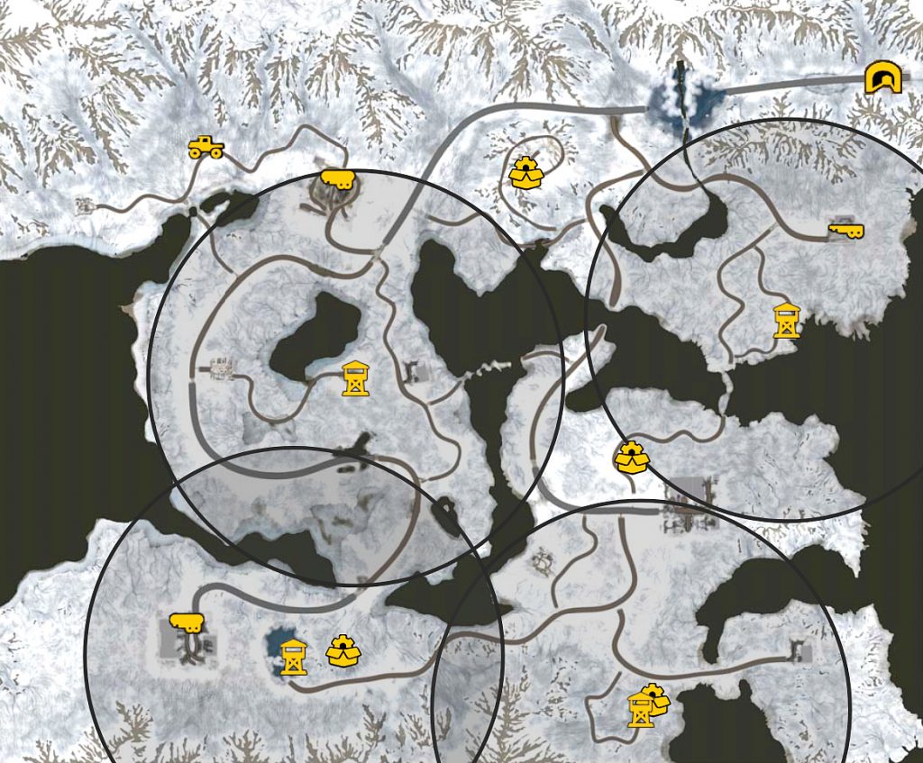 SnowRunner Alaska Map (All Watchtowers Upgrades And Vehicles) - GamePretty