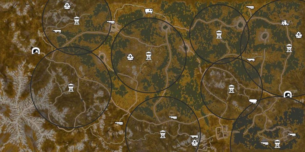 SnowRunner Michigan Map (All Watchtowers Upgrades and Vehicles ...