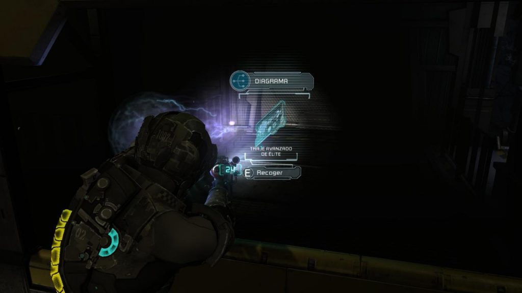 dead space upgrade rig level 1 suit