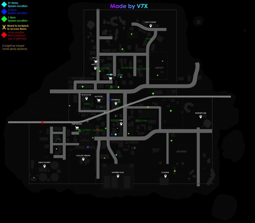 drug dealer sim 2 hideout locations