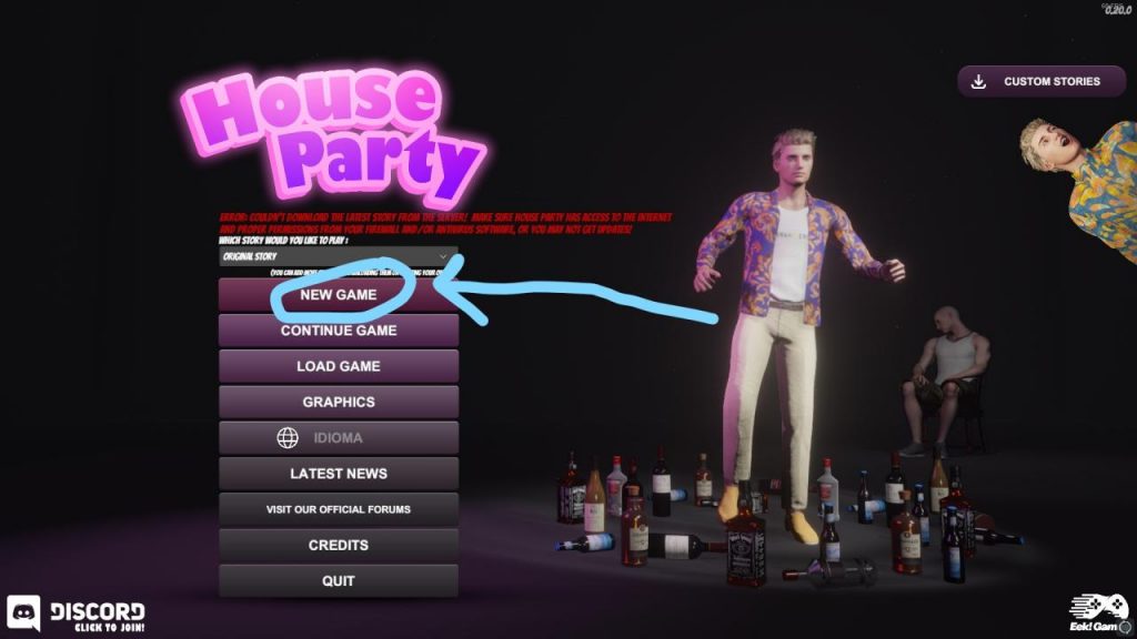 House Party How to Play as Female Protagonist (New Update) GamePretty