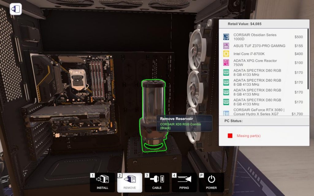 PC Building Simulator Custom Water Cooling Builds Guide GamePretty