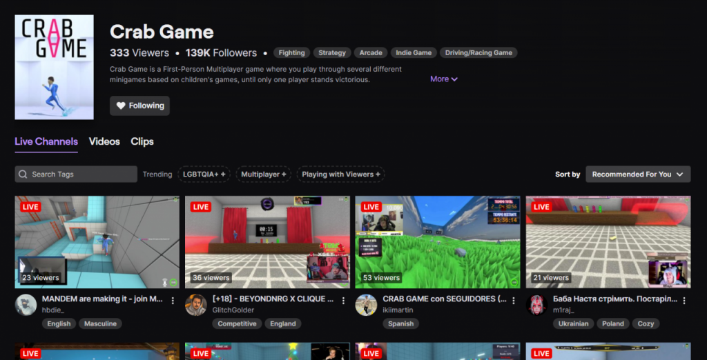 Crab Game How to Find LongLasting Lobbies GamePretty