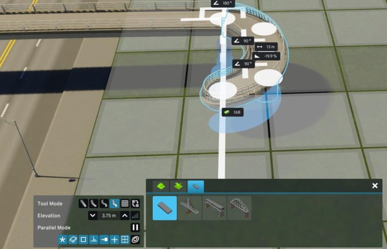 Cities: Skylines II - How to Building a Pedestrian Overpass - GamePretty