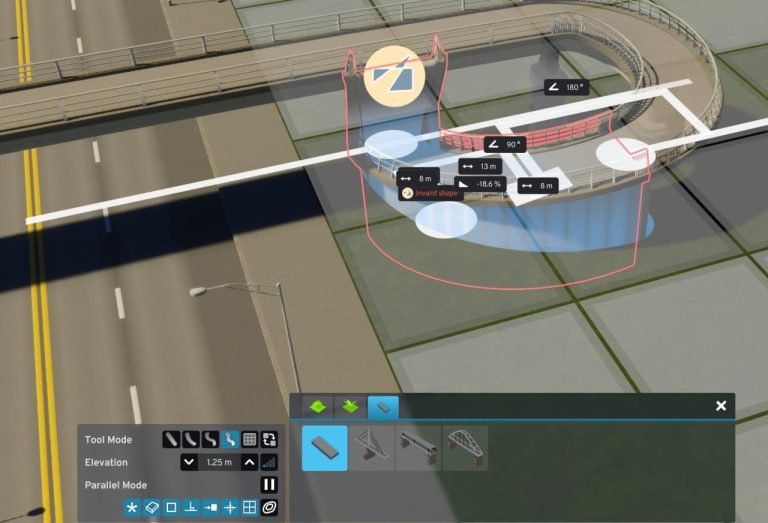 Cities: Skylines II - How to Building a Pedestrian Overpass - GamePretty
