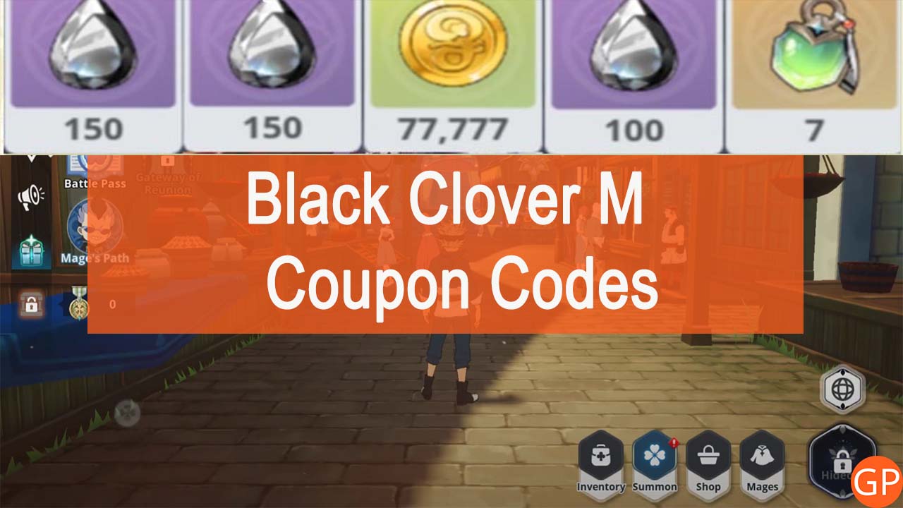 Black Clover M codes December 2023
