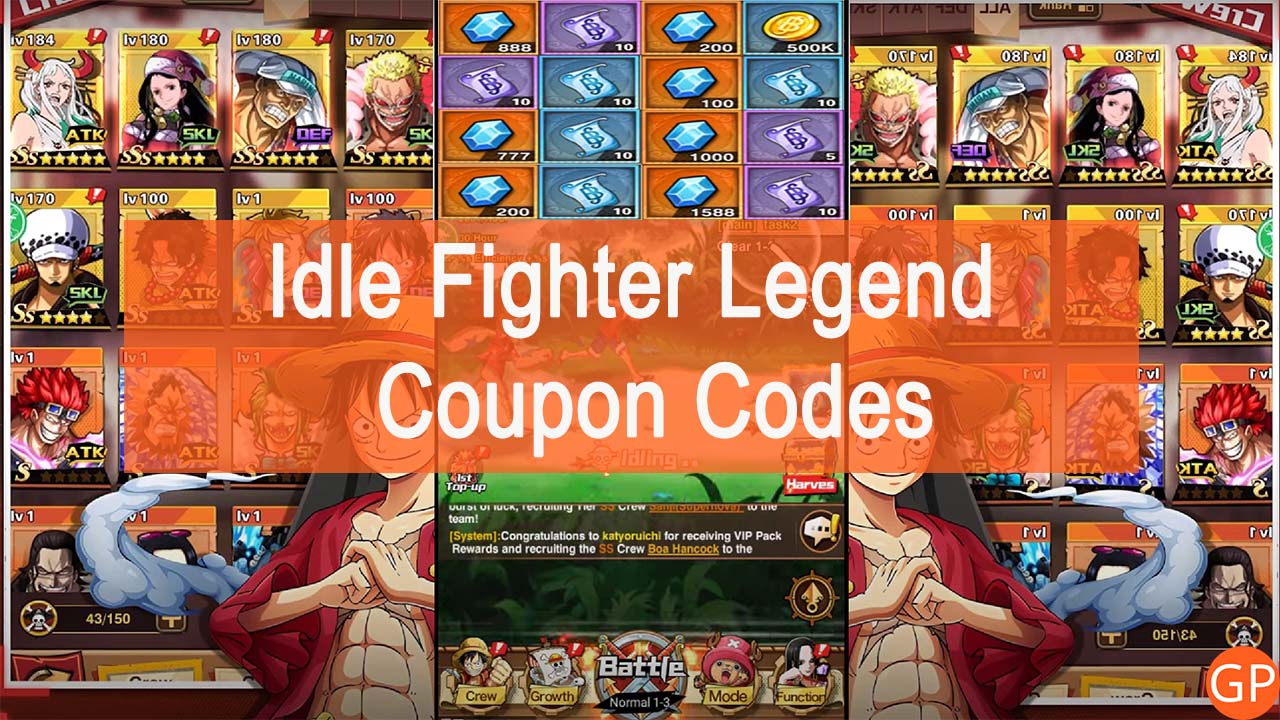 Idle Fighter Legend Codes Wiki (New Gift Code December 2023)