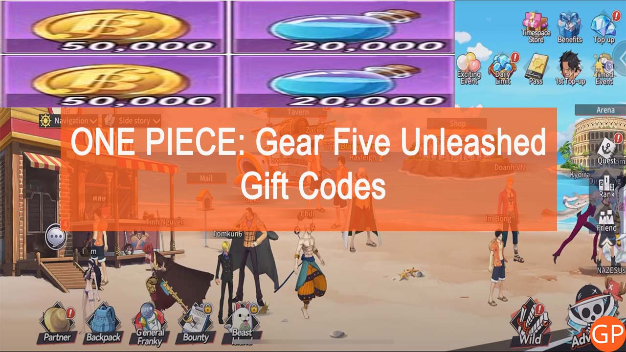 One Piece Gear Five Unleashed Codes for December 2023: Diamonds, Advance  Recruit, & More! - Try Hard Guides