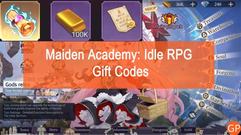 Maiden Academy: Idle RPG Codes for March 2024 - GamePretty