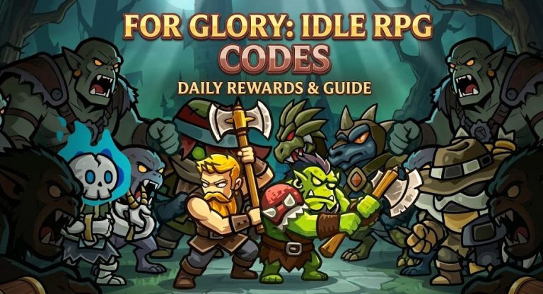 For Glory: Idle RPG Codes for May 2026 - GamePretty